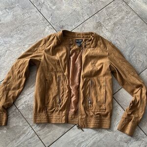 Wet Seal Brown Lightweight Jacket
